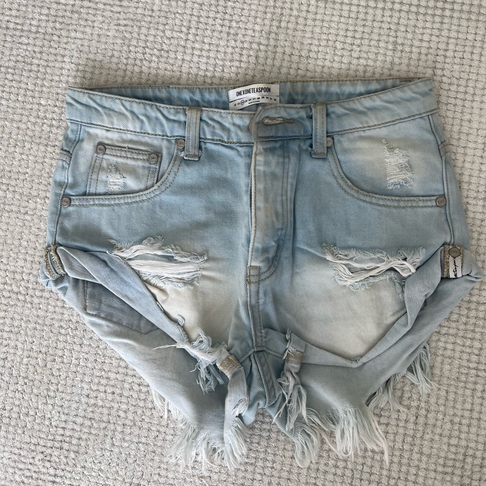 One Teaspoon Cut off shorts!